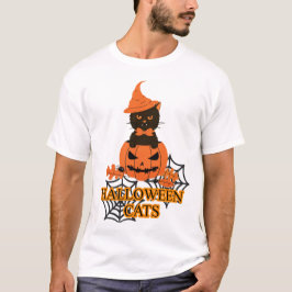 Halloween Cat (Happy Halloween, cadeau voor famili T-shirt