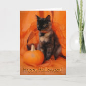 Halloween Cat Kaart (Voorkant)