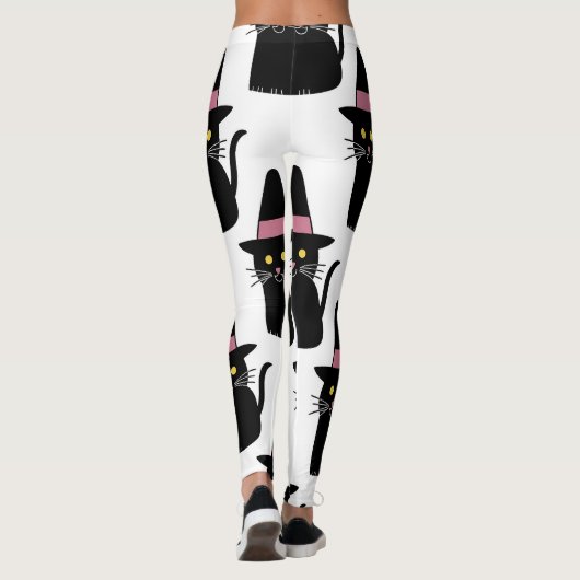 Halloween Cat Leggings (Achterkant)