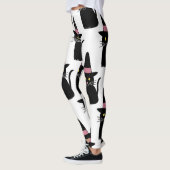 Halloween Cat Leggings (Links)