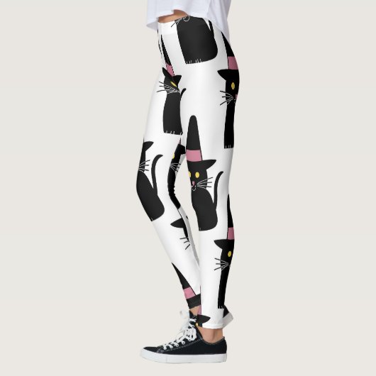 Halloween Cat Leggings (Links)
