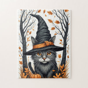 Halloween Cat Legpuzzel
