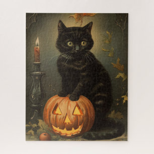 Halloween Cat Legpuzzel