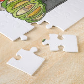 Halloween Cat Legpuzzel (Zijkant)