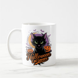 Halloween Cat Lovers Koffiemok