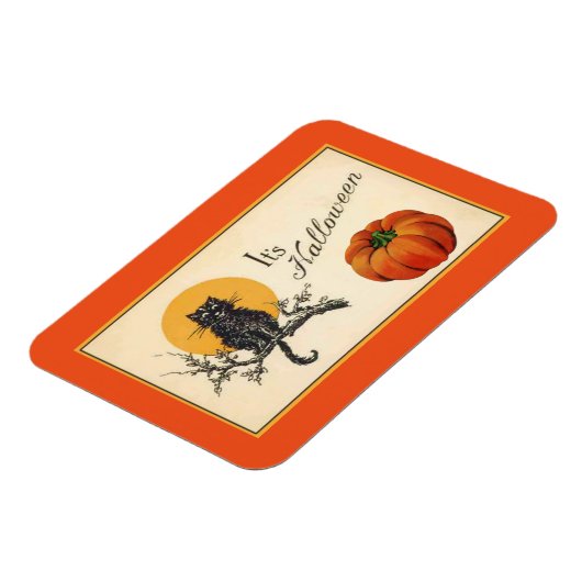  Halloween Cat Magneet (Linkerzijde)