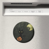 Halloween Cat Magneet (Insitu (Vaatwasser))