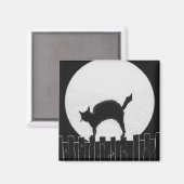 HALLOWEEN CAT MAGNEET (Voorkant / Achterkant)