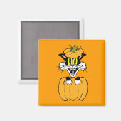 Halloween Cat Magneet (Voorkant / Achterkant)