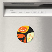 Halloween Cat Magneet (Insitu (Vaatwasser))