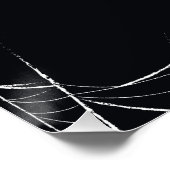 Halloween Cat Modern Perfect Poster (Hoek)