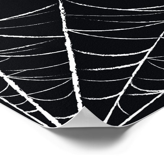 Halloween Cat Modern Poster (Hoek)