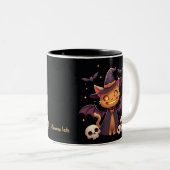 Halloween Cat Mok (Voorkant rechts)