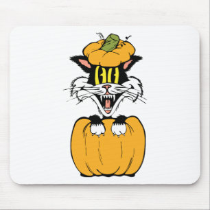 Halloween Cat Muismat