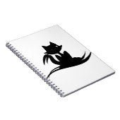 Halloween cat                          notitieboek (Rechterzijde)