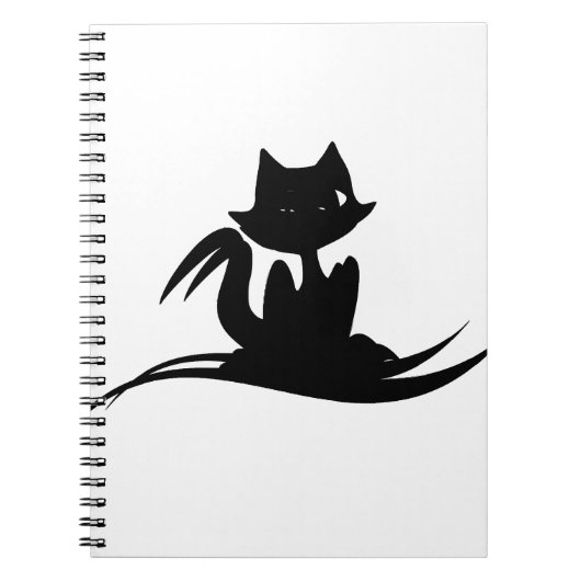 Halloween cat                          notitieboek (Voorkant)