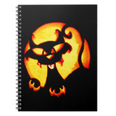 Halloween Cat Notitieboek (Voorkant)