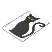 Halloween cat notitieboek (Linkerzijde)