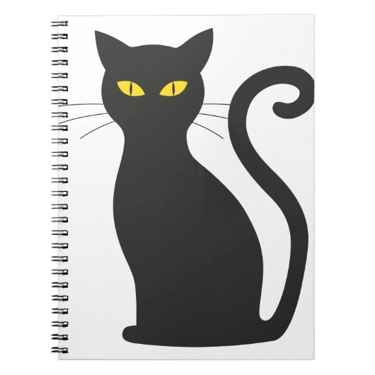 Halloween cat notitieboek (Voorkant)