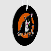 Halloween Cat Ornament (voorkant)