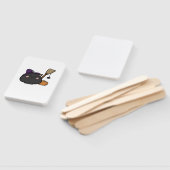 Halloween Cat Oversized T-Shirt Handwaaier (Niet-gemonteerd)