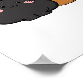 Halloween Cat Oversized T-shirt Poster (Hoek)