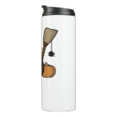 Halloween Cat Oversized T-shirt Thermosbeker (Geroteerd rechts)