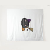 Halloween Cat Oversized T-shirt Wandkleed (Voorkant (horizontaal))