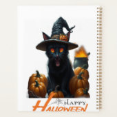 Halloween Cat  Planner (Achterkant)