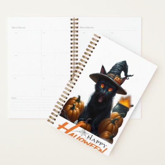 Halloween Cat  Planner (Display)