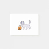 Halloween Cat Post-it® Notes (Voorkant)