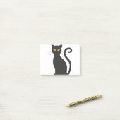 Halloween cat post-it® notes (Op bureau)