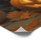 Halloween Cat Poster (Hoek)