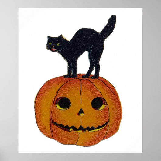  Halloween Cat Poster (Voorkant)