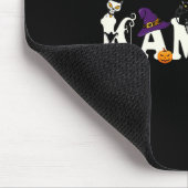 Halloween Cat Pumpkin Witch Pet Lover Kamala Haris Muismat (Hoek)