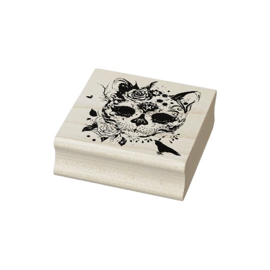 Halloween Cat Rubberstempel (Stempel)