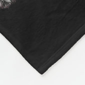 Halloween Cat Selfie With Soky Ghost Fleece Deken (Hoek)