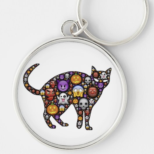 HALLOWEEN CAT SLEUTELHANGER (Voorkant)