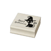 Halloween Cat Stamp Rubberstempel (Stempel)