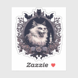 Halloween Cat Sticker