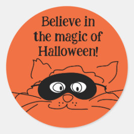 Halloween Cat Sticker