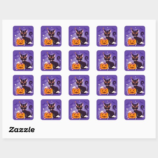 Halloween Cat Sticker
