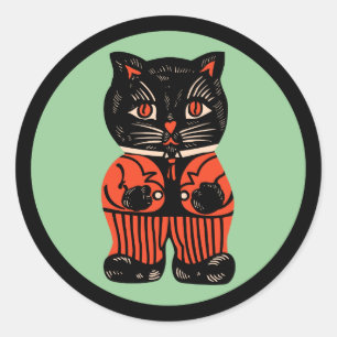 Halloween Cat Sticker