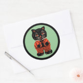  Halloween Cat Sticker (Envelop)