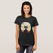 Halloween Cat T-shirt (Voorkant volledig)