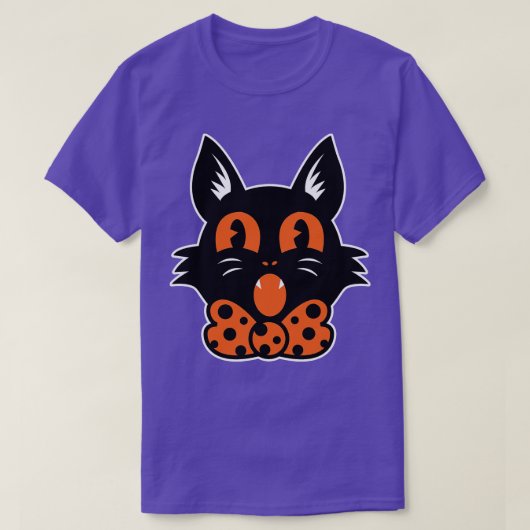 Halloween Cat T-shirt (Design voorkant)