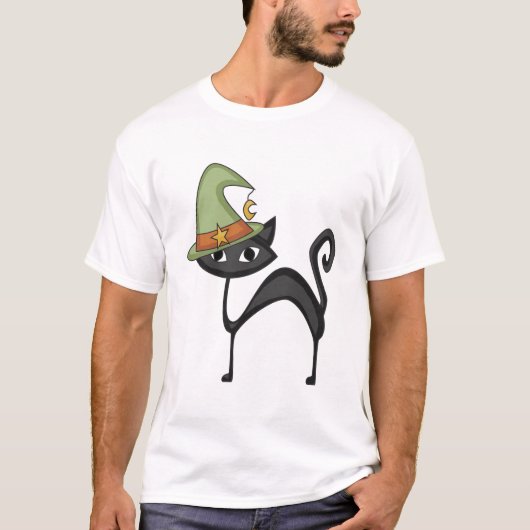 Halloween Cat T-shirts en cadeautjes (Voorkant)
