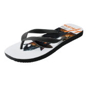 Halloween Cat  Teenslippers (Schuin)