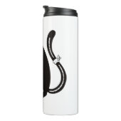 Halloween Cat Thermosbeker (Geroteerd rechts)