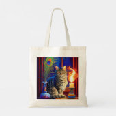 Halloween Cat Tote Bag (Achterkant)